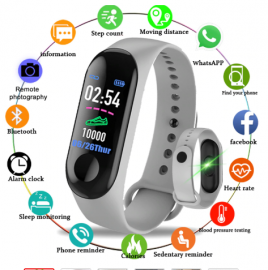 Relógio Inteligente eletrônico rastreador  